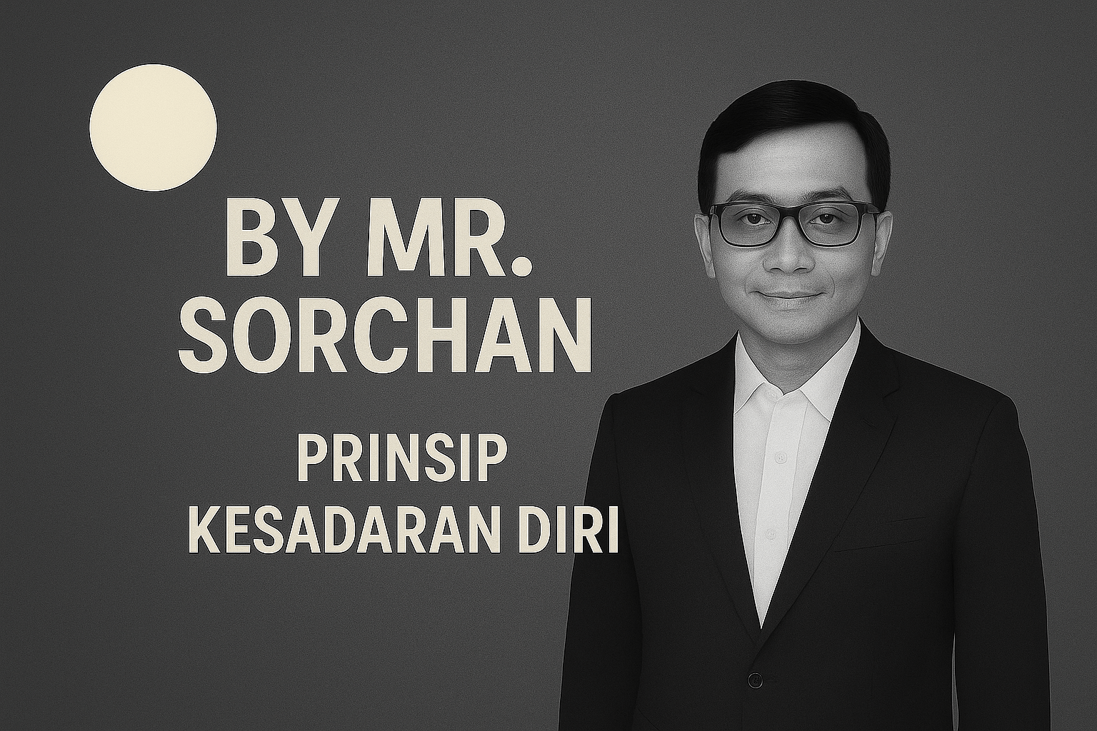 Prinsip Kesadaran Diri Prinsip Kesadaran Diri